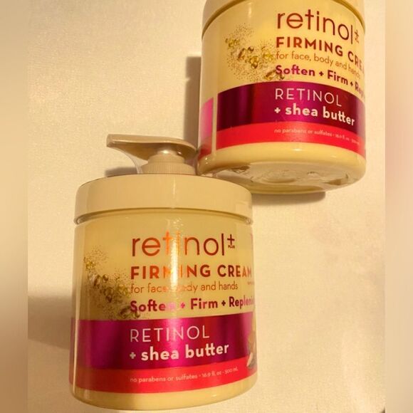 🎉My Beauty Spa Retinol ( 2 pk) +Shea Butter Firming Cream Moisturizer 16.9FL.OZ - Picture 1 of 6